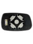Вкладыш зеркала CHERY Amulet 2005-н вр левый сферический с обогревом 15100508