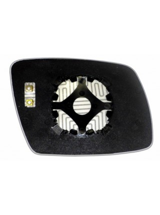 Вкладыш зеркала DODGE Jorney 2008-н вр левый асферический с обогревом 24330806