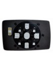 Вкладыш зеркала HUMMER H3 2005-н вр левый асферический с обогревом 37100506