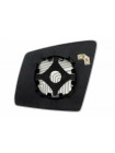 Вкладыш зеркала MERCEDES M (W166) 2012-н вр правый сферический с обогревом 63341209