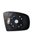Вкладыш зеркала MERCEDES M (W163) 1997-н вр левый сферический с обогревом 63349808