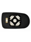 Вкладыш зеркала TAGAZ Vega 2009-н вр левый сферический с обогревом 90600908