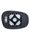 Вкладыш зеркала BMW 1 E87 2009-н вр левый асферический голубой с обогревом 99870916